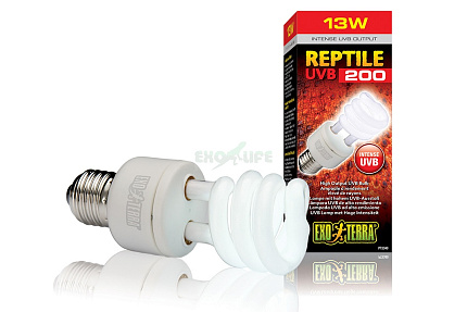 Лампа Reptile UVB200 Compact, 13W от магазина ExoLife