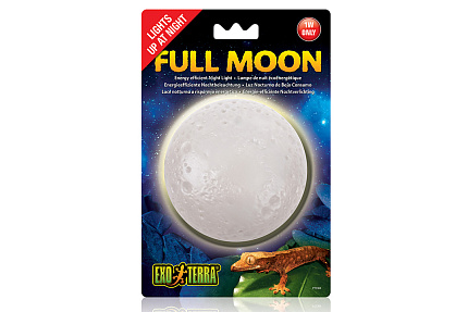 Светильник Exo Terra Moonlight /Полнолуние/ работает от розетки Ø 10x H2.3 см от магазина ExoLife