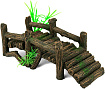 Декорация для террариума "Resin Bridge", 22х11х9см