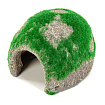 Укрытие - камень со мхом для террариума "Moss Stone", 8х6.5х6см