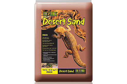 Песок для террариумов Desert Sand красный 4.5 кг от магазина ExoLife