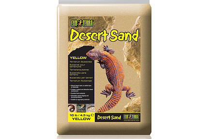 Песок для террариумов Desert Sand желтый 4.5 кг от магазина ExoLife