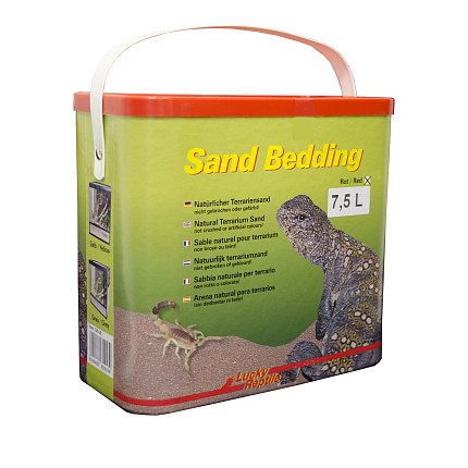 Песок для террариумов "Sand Bedding", красный, 7.5л от магазина ExoLife