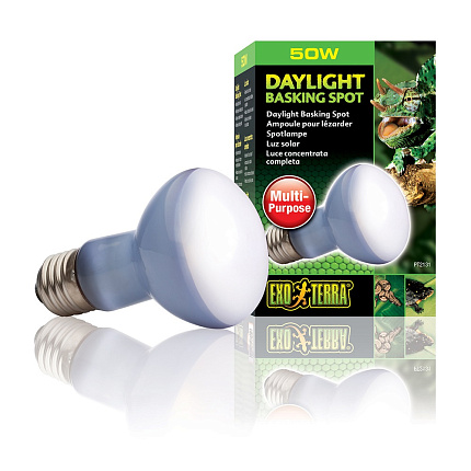 Лампа дневного света day light basking spot, 50 Вт от магазина ExoLife