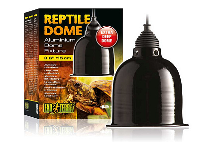 Светильник Reptile Dome с отражателем для ламп до  75 Вт 15.2x12.7 см от магазина ExoLife