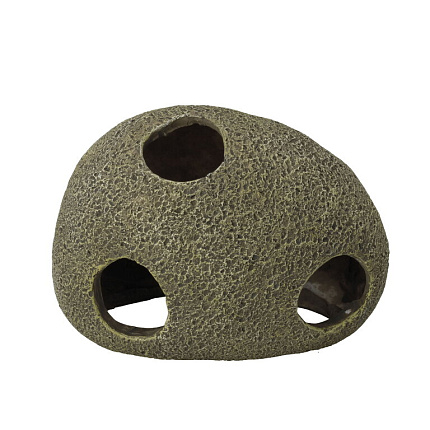 Укрытие для аквариума "Камень Rock Cave 1", серый, 14x9.5x10см от магазина ExoLife