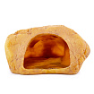 Укрытие для рептилий "Cozy Cave", бежевое, 16,5х10х5,5см