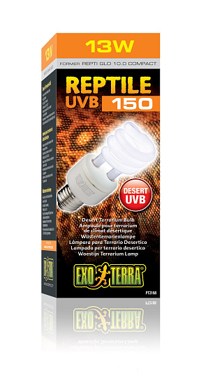 Лампа Reptile UVB150 former UVB10.0 Compact, 13W от магазина ExoLife