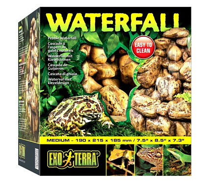 Водопад с помпой Natural Waterfall, 25.5х27х27 см от магазина ExoLife