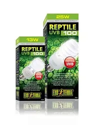 Лампа Reptile UVB100 former UVB5.0 Compact, 13W
