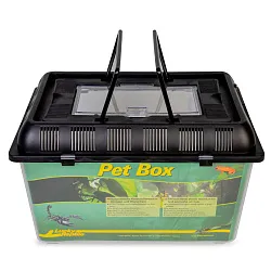 Фаунариум для рептилий "Pet Box Small", 20.5х20.5х17см